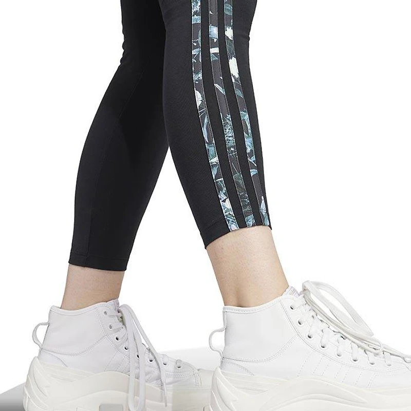 Women's 3-Stripes Flower Legging