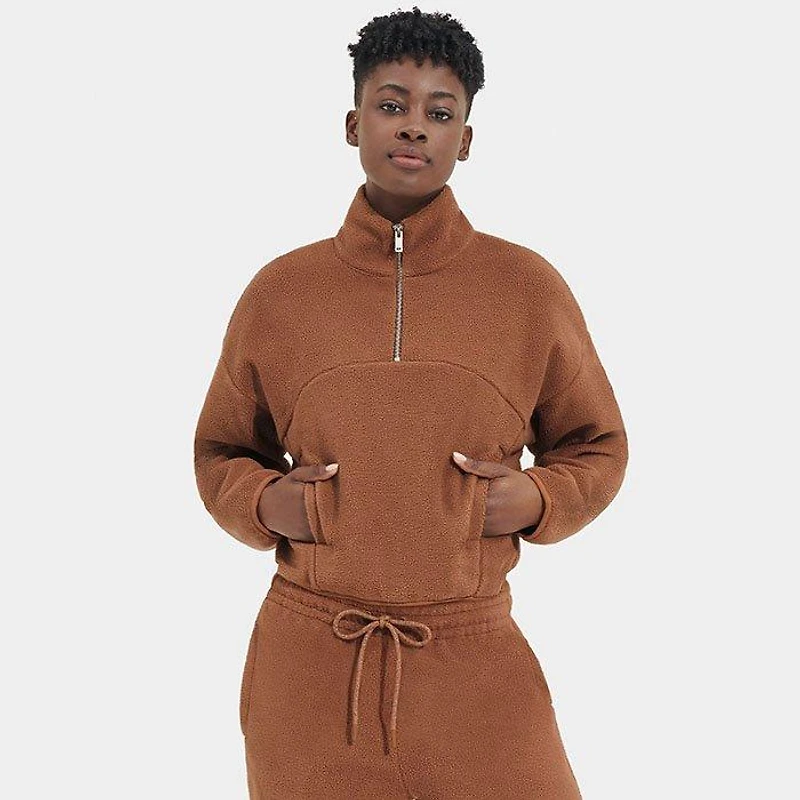 Women's Cassady Micro UGGfluff Half-Zip Top