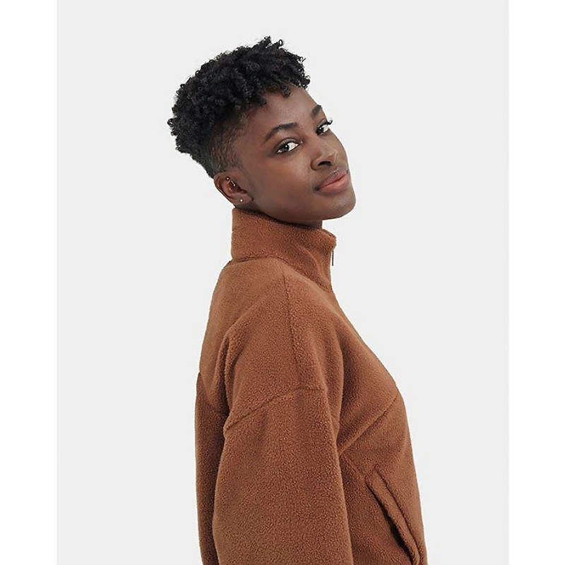 Women's Cassady Micro UGGfluff Half-Zip Top