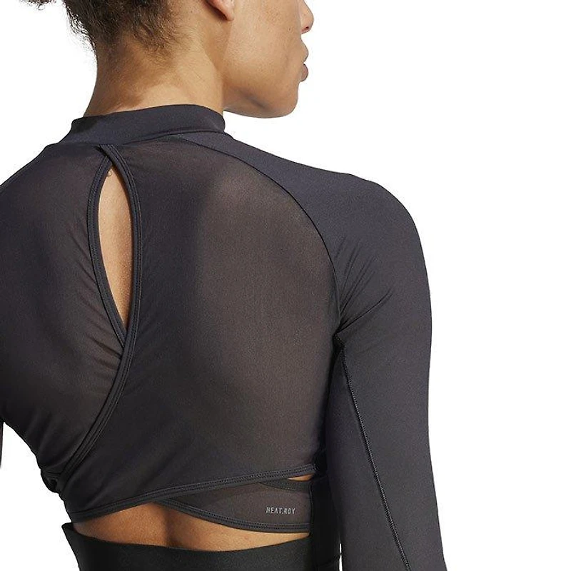 Women's HIIT HEAT.RDY Long Sleeve Crop Top