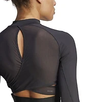 Women's HIIT HEAT.RDY Long Sleeve Crop Top