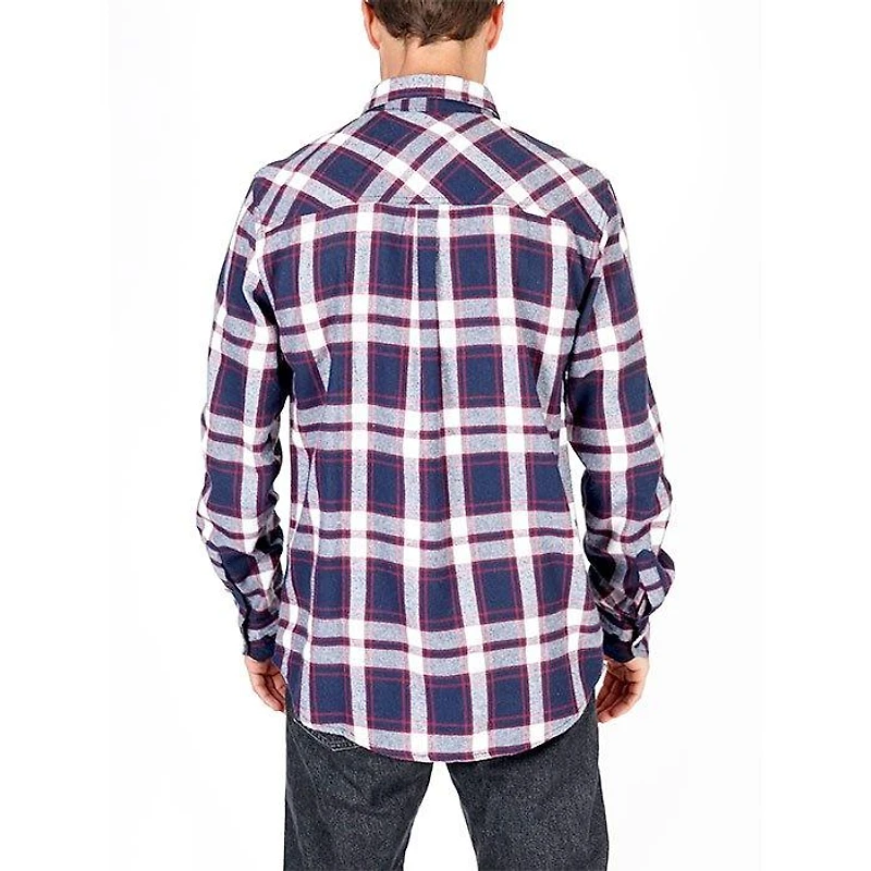 Men's Long Sleeve Two Pocket Flannel Shirt