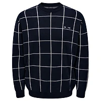 Men's Knight Check Crew Sweater