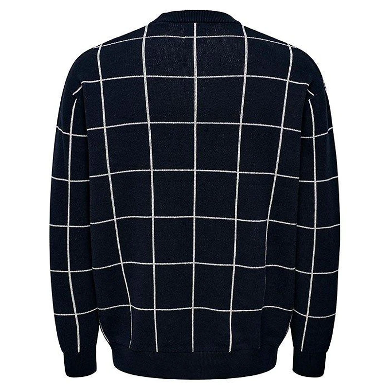 Men's Knight Check Crew Sweater