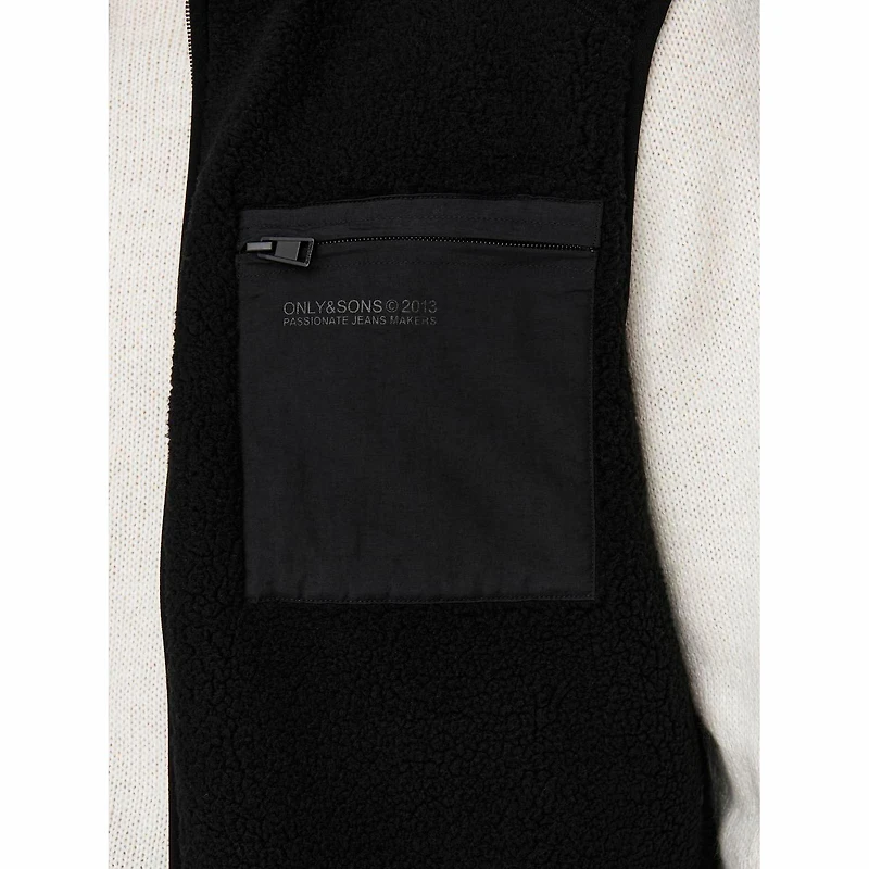 Men's Sherpa Fleece Vest