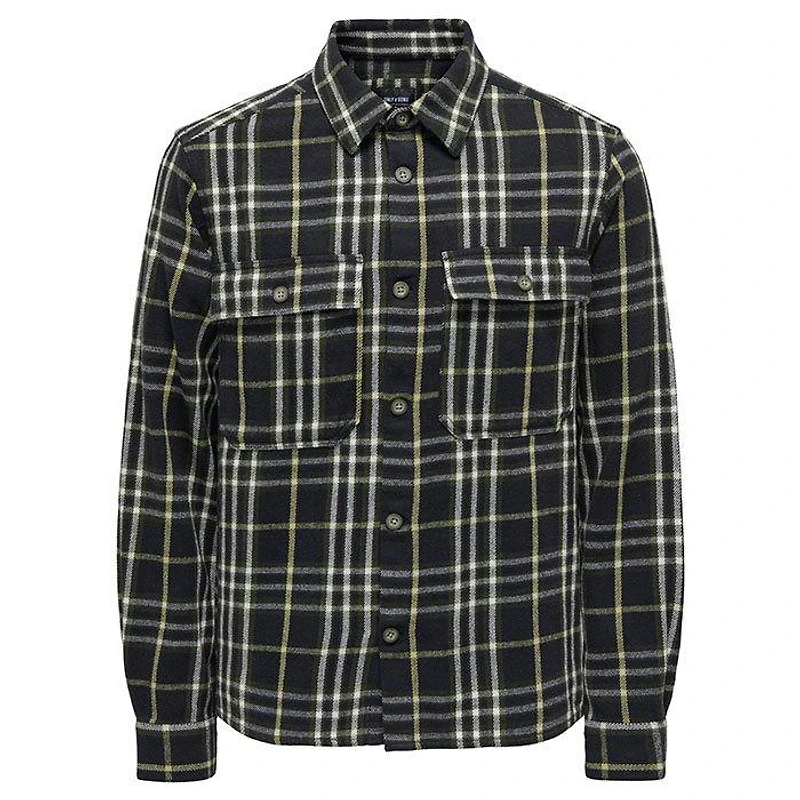 Men's Checked Flannel Shirt