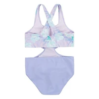 Junior Girls' [7-16] Tie-Front One-Piece Monokini