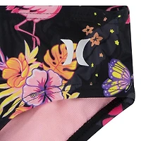 Girls' [4-6X] Floral Rashguard Two-Piece Set