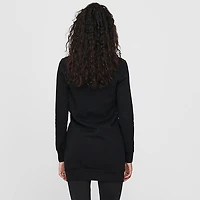 Women's O-Neck Long Hoodie