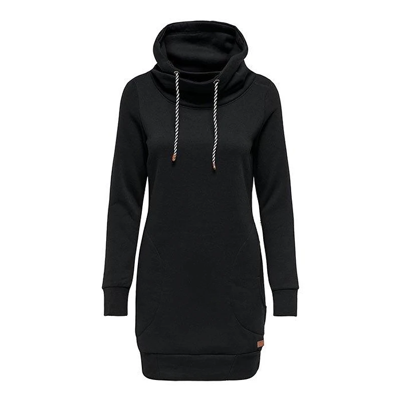 Women's O-Neck Long Hoodie