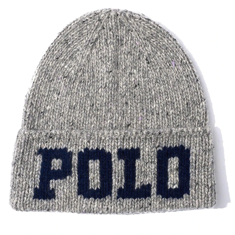Men's Intarsia Knit Wool-Blend Beanie