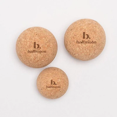 Natural Cork Massage Ball Trio