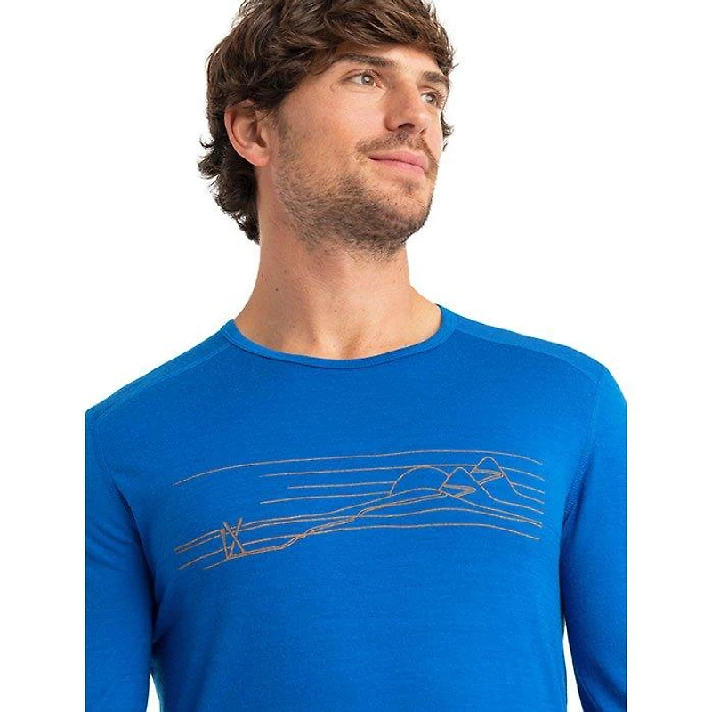 Men's Merino 200 Oasis Long Sleeve Crewe Top