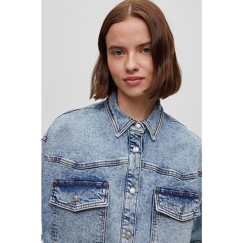 Women's Gelena Denim Shirt Jacket