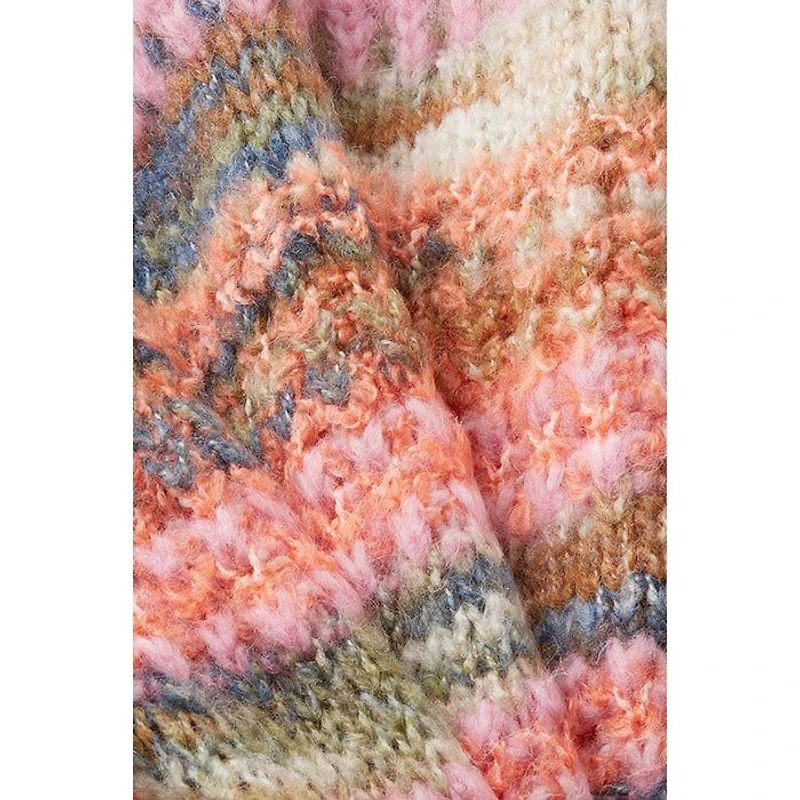 Women's Striped Wool-Blend Sweater