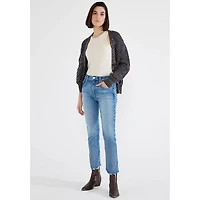 Women's Scarlet Mid Rise Slim Jean