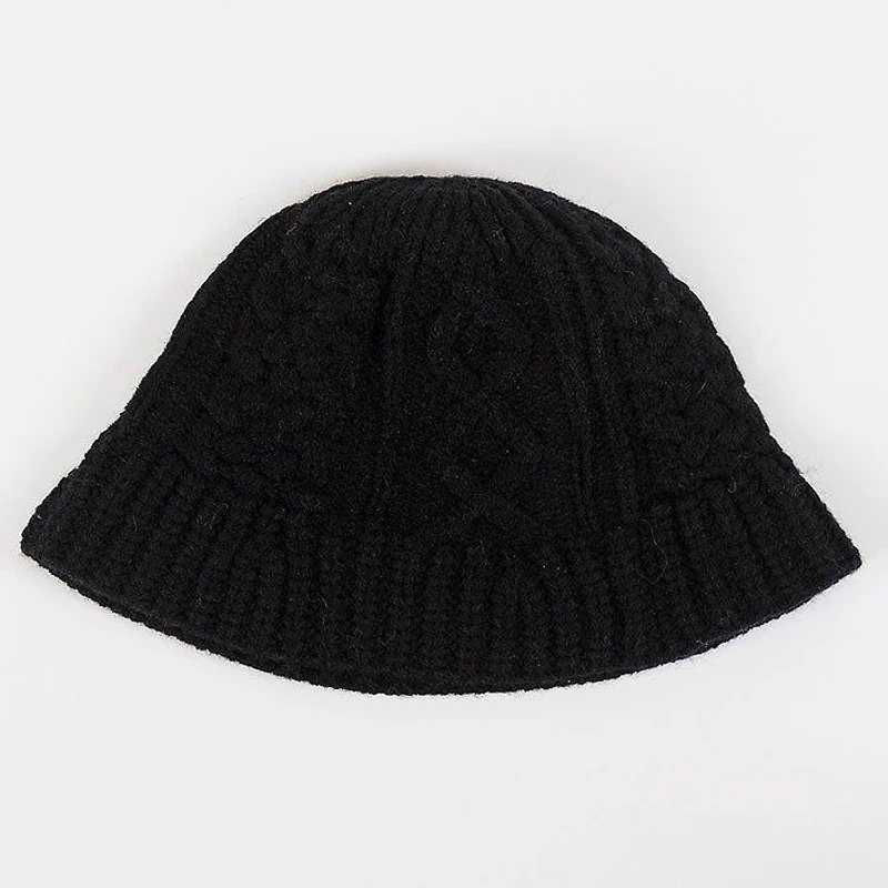 Women's Cable Knit Bucket Hat