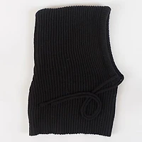 Women's Ribbed Knit Hood