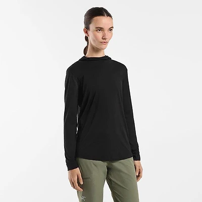 Women's Lana Merino Wool Hoody Top
