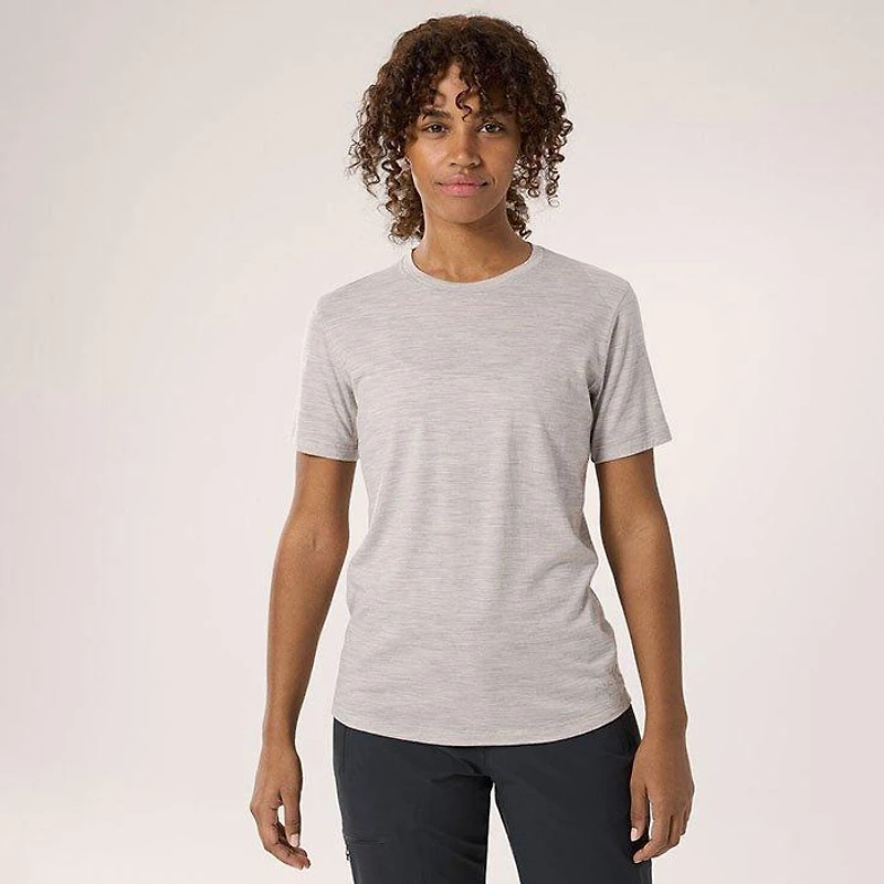 Women's Lana Merino Wool Crew Short Sleeve T-Shirt