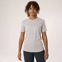 Women's Lana Merino Wool Crew Short Sleeve T-Shirt