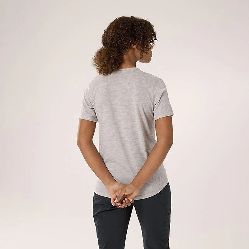 Women's Lana Merino Wool Crew Short Sleeve T-Shirt