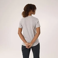 Women's Lana Merino Wool Crew Short Sleeve T-Shirt