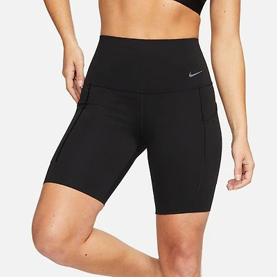 Women's Universa Medium Support High Waist 8" Pocket Biker Short