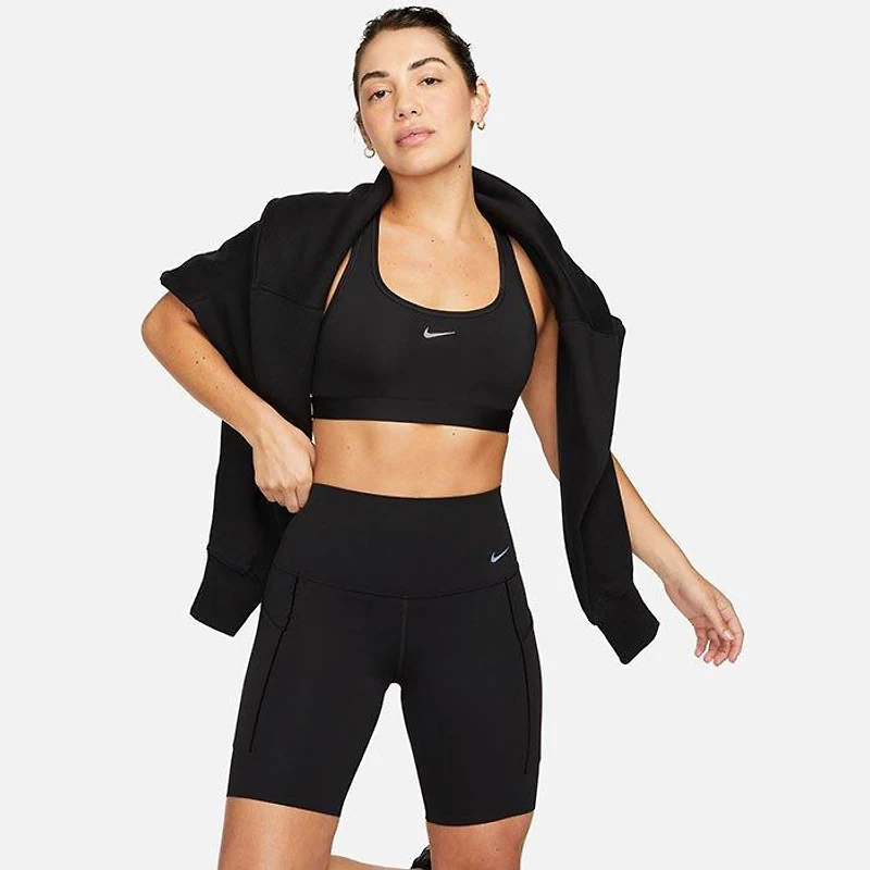 Women's Universa Medium Support High Waist 8" Pocket Biker Short