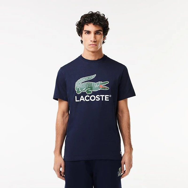 Men's Cotton Jersey Signature Print T-Shirt