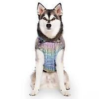 Shiny Puffer Dog Jacket (Size 18)