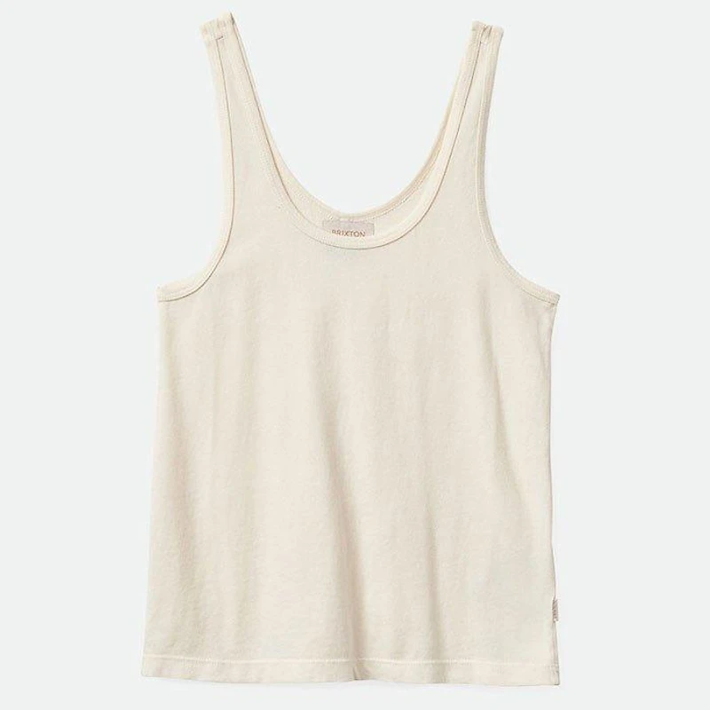Women's Carefree Organic Garment-Dyed Scoop Tank Top