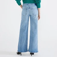 Women's Romi Mid Rise Wide Leg Jean