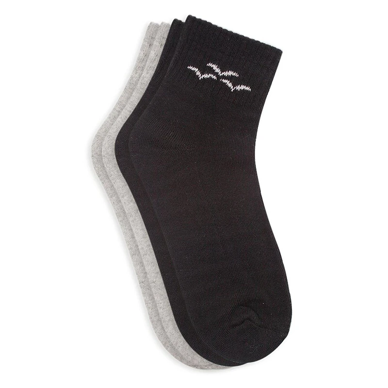 Unisex Quarter Logo Sock (2 Pack)