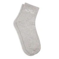 Unisex Quarter Logo Sock (2 Pack)