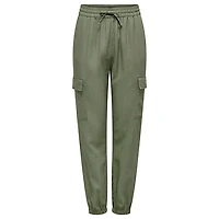 Women's Caro Linen-Blend Cargo Pant