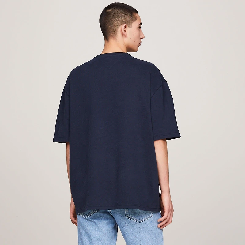 Men's Badge Oversized T-Shirt