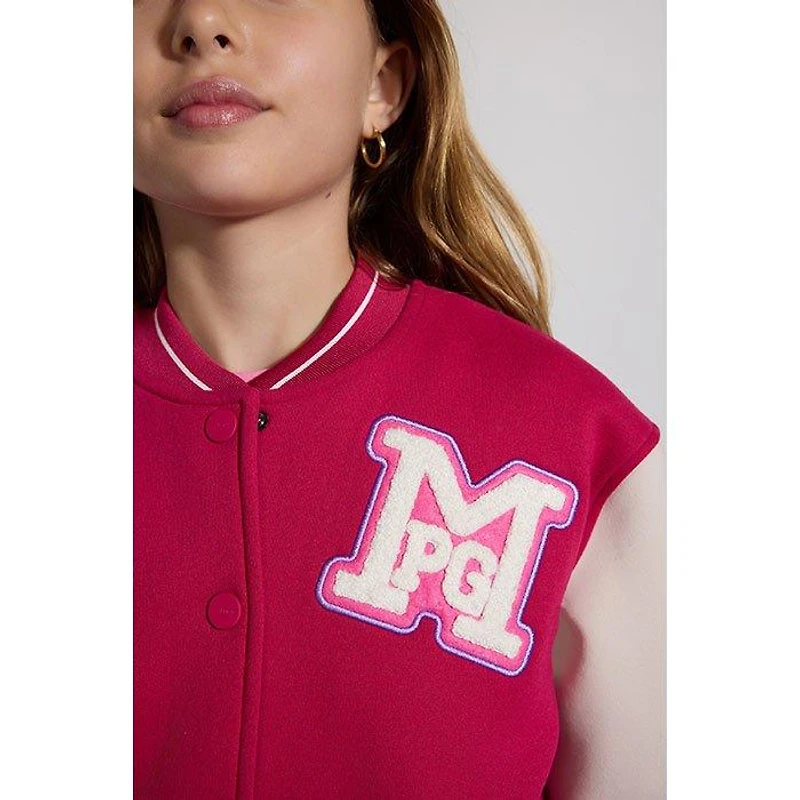 Junior Girls' [7-16] The Cozy Retro Bomber Jacket