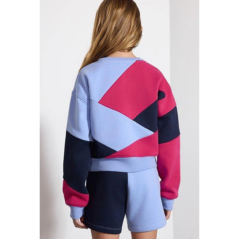 Junior Girls' [7-16] The Cozy Colourblock Pullover Sweatshirt