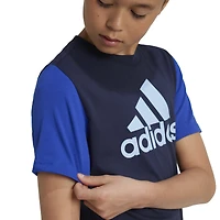 Juniors' [8-16] Essentials Big Logo Colourblock Cotton T-Shirt