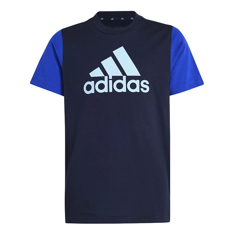 Juniors' [8-16] Essentials Big Logo Colourblock Cotton T-Shirt