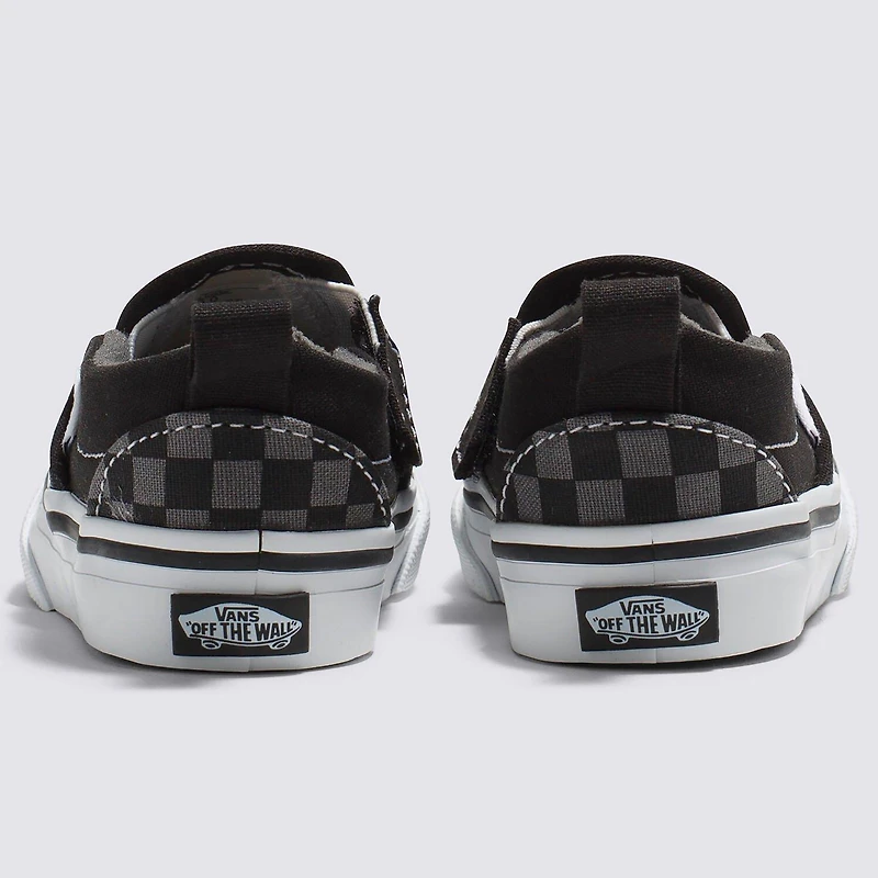 Babies' [5-10] Checkerboard Slip-On V Shoe