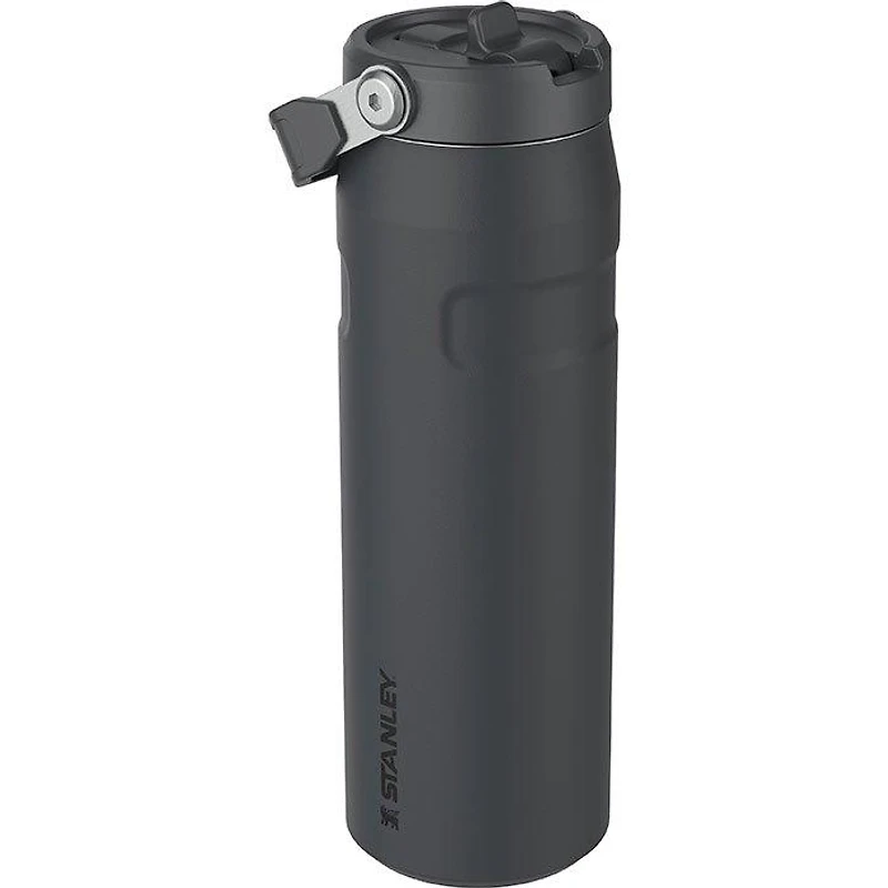 IceFlow AeroLight Flip Straw 2.0 Bottle (24 oz - Black 2.0)