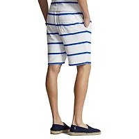 Men's 7.5" Striped Terry Drawstring Short