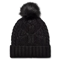 Women's Cable Pom Beanie