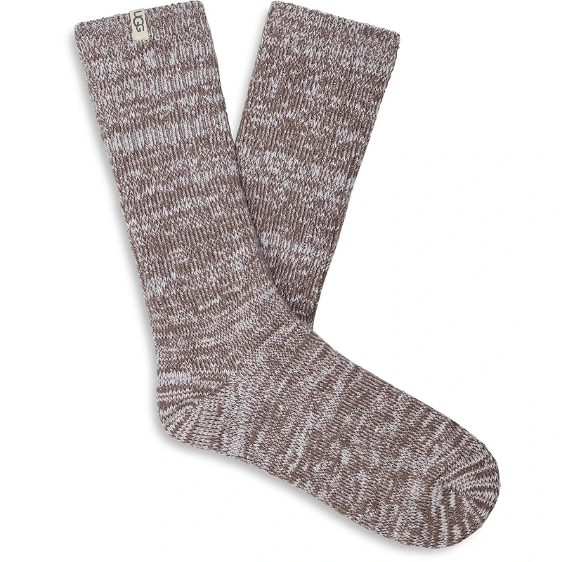 Women's Rib Knit Slouchy Crew Sock