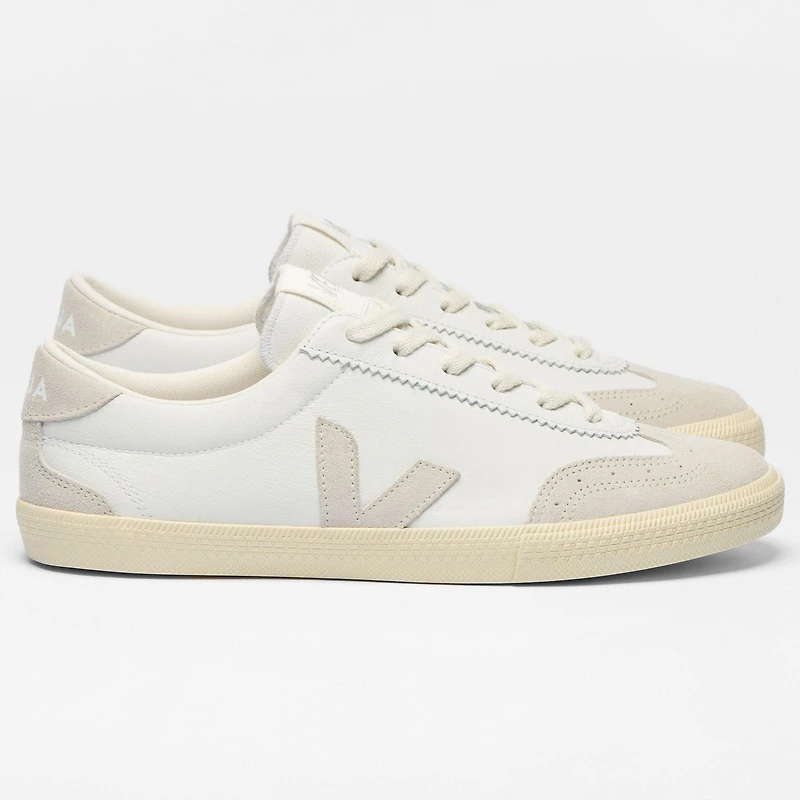 Unisex Volley Leather Sneaker