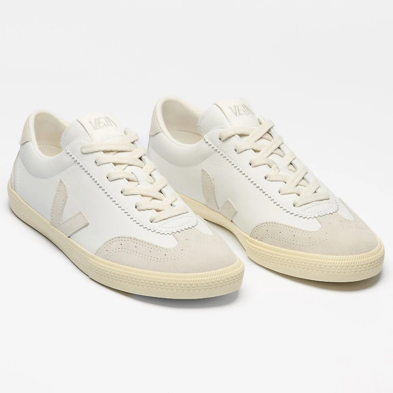 Unisex Volley Leather Sneaker