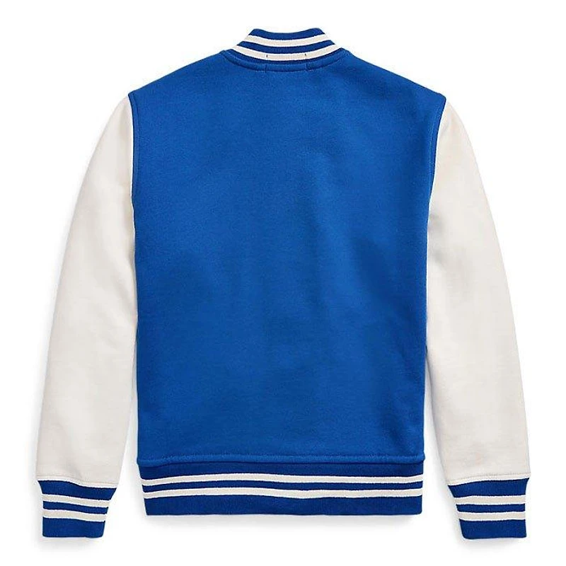 Juniors' [8-20] Fleece Baseball Jacket