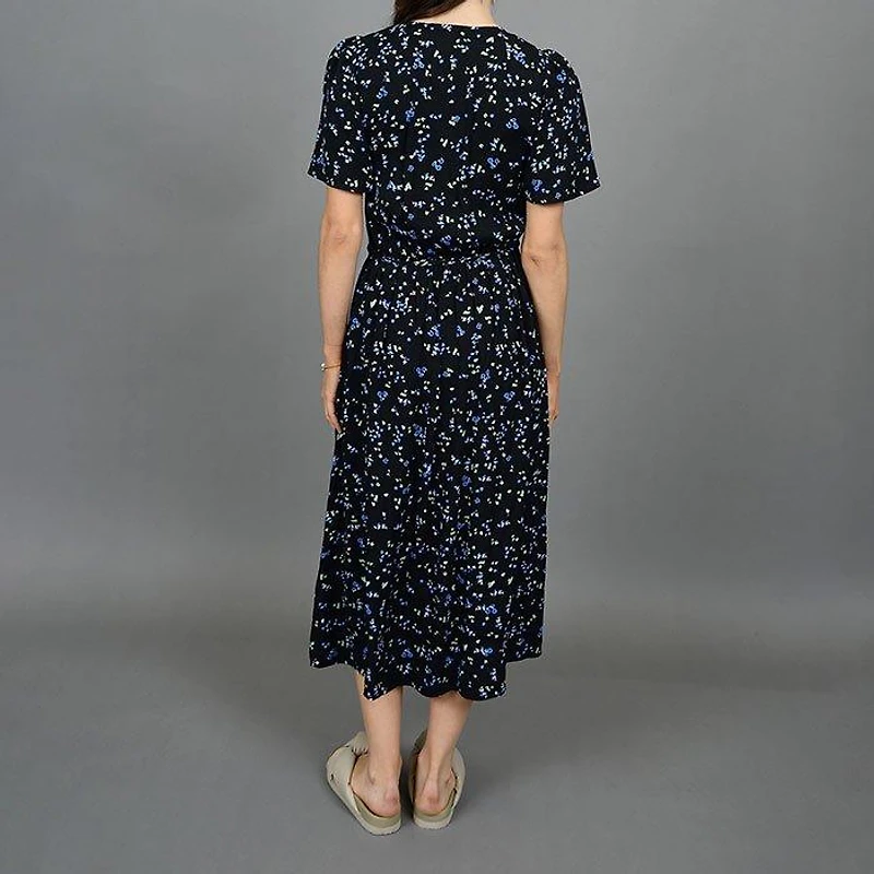 Women's Patterned Viscose Dress